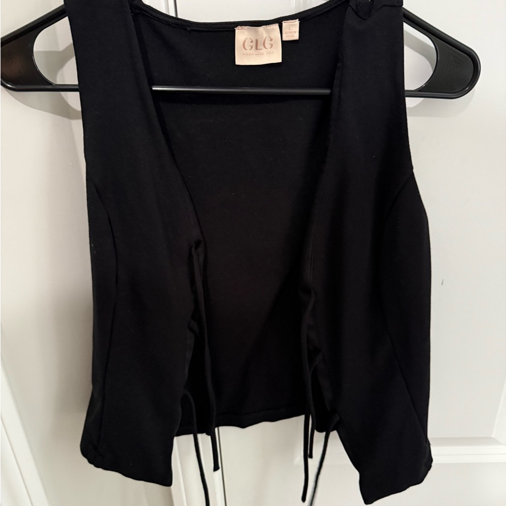 Good Luck Gem Classic Black Tank Top